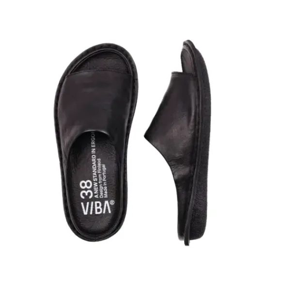 VIBAe - SAINT TROPEZ Leather Preto Black