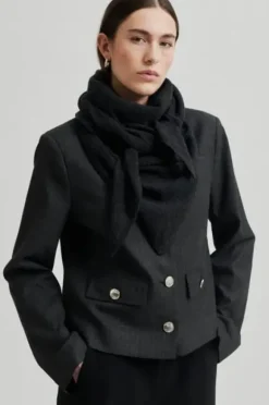 Warming neulehuivi, dark grey melange