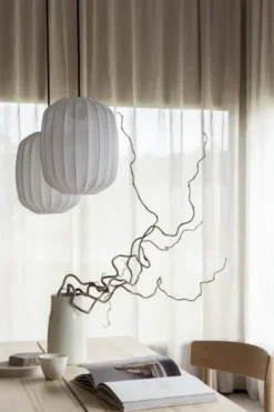 Watt&Veke - Prisma 25 kattovalaisin pellavaa, white