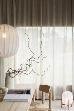 Watt&Veke - Prisma 25 kattovalaisin pellavaa, white