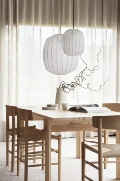 Watt&Veke - Prisma 25 kattovalaisin pellavaa, white