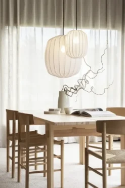 Watt&Veke - Prisma 25 kattovalaisin pellavaa, white