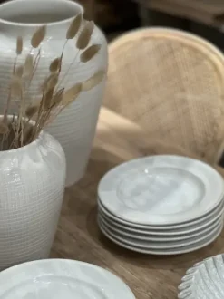 Willow maljakko H35 cm, valkoinen